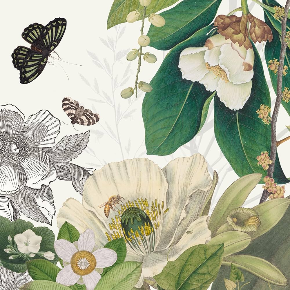 2025 Royal Botanic Gardens Kew, Floral Illustrated Wall